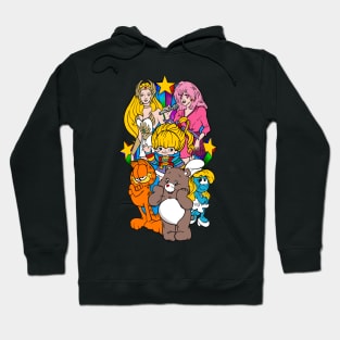 retro 80s cartoons Hoodie